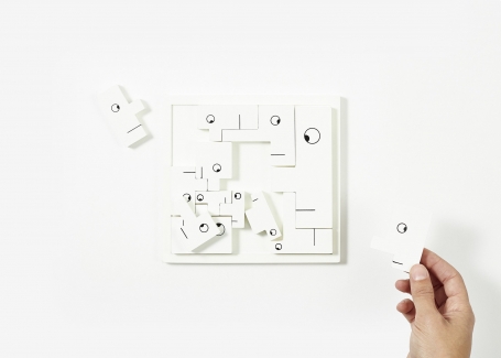 Small Puzzle Head, Richard McGuire